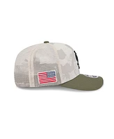 New Era Men's Light Beige/Olive St. Louis Cardinals 2025 Armed Forces Day 9SEVENTY Adjustable Hat