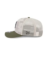 New Era Men's Light Beige/Olive Boston Red Sox 2025 Armed Forces Day 9SEVENTY Adjustable Hat