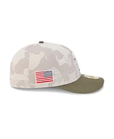 New Era Men's Light Beige/Olive Texas Rangers 2025 Armed Forces Day 59FIFTY Fitted Hat