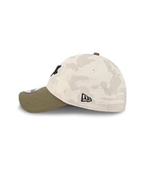 New Era Men's Light Beige/Olive Toronto Blue Jays 2025 Armed Forces Day 39THIRTY Flex Hat
