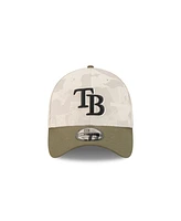 New Era Men's Light Beige/Olive Tampa Bay Rays 2025 Armed Forces Day 39THIRTY Flex Hat