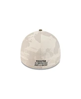 New Era Men's Light Beige/Olive Houston Astros 2025 Armed Forces Day 39THIRTY Flex Hat