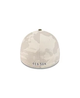 New Era Men's Light Beige/Olive Boston Red Sox 2025 Armed Forces Day 39THIRTY Flex Hat