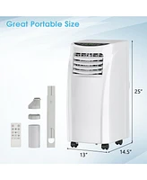 8000 Btu Portable Air Conditioner with Sleep Mode and Dehumidifier Function