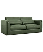 Touville Leather Sofa, Exclusively at Macy's