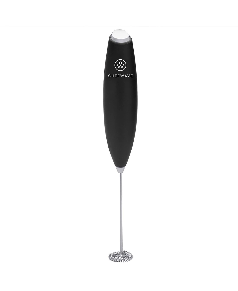 ChefWave Handheld Milk Frother (Black)