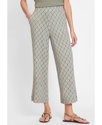 Olsen Women's Ornamental Pull-On Pant