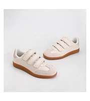Blake Triple-Strap Gum Sole Sneakers