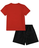 Jordan Toddler Boys Dri-fit Jumpman Woven Play Jersey T-Shirt & Mesh Shorts, 2 Piece Set