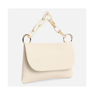 Women's Textured Chainlink Sling Bag