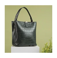 Women's Ensemble Enhancer Olive Green Hand Bag