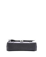 Pre-Owned Balenciaga Small Downtown Soft Hourglass Shoulder Bag Leather