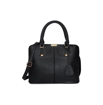Women's Elevated Essential Black Handbag