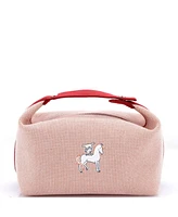 Pre-Owned Hermes Gm Bride-a-Brac Cabriole Travel Case Toile