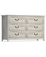 6 Drawer Dresser Chest of Drawers