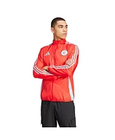 Adidas Men's Red/Light Blue Chicago Fire 2025 Anthem Reversible Full-Zip Jacket