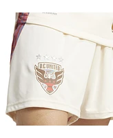 Adidas Men's Tan D.c. United Away 2025 The Soul Kit Authentic Shorts