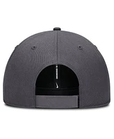 Nike Men's Gray Los Angeles Angels Club Performance Adjustable Hat