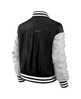 Fanatics Women's Black Chicago Cubs Elements Wave Full-Snap Jacket