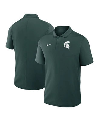 Nike Men's Green Michigan State Spartans Primetime Victory Primary Logo Performance Polo Shirt