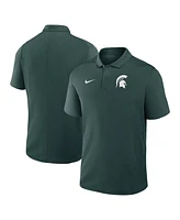 Nike Men's Green Michigan State Spartans Primetime Victory Primary Logo Performance Polo Shirt