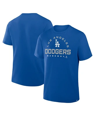 Fanatics Men's Royal Los Angeles Dodgers Clubhouse Legacy Primary Play T-Shirt