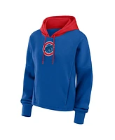 Fanatics Women's Royal Chicago Cubs Oversized Legacy Favorite Spectator Pullover Hoodie