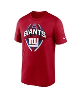 Nike Men's Red New York Giants Legend Icon Performance T-Shirt