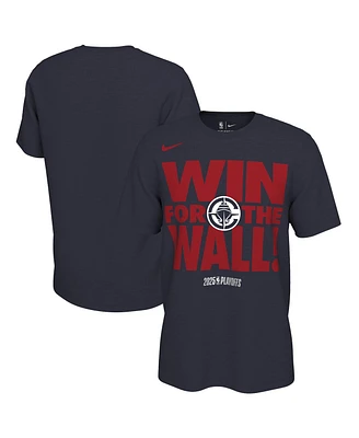 Nike Men's and Women's Navy La Clippers 2025 Nba Playoffs On-Court Mantra T-Shirt