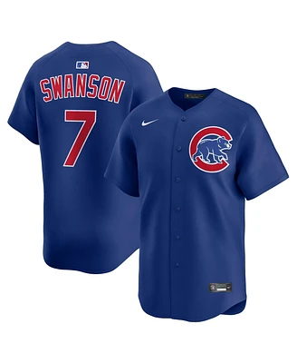 Nike Men's Dansby Swanson Royal Chicago Cubs Alternate Limited Jersey
