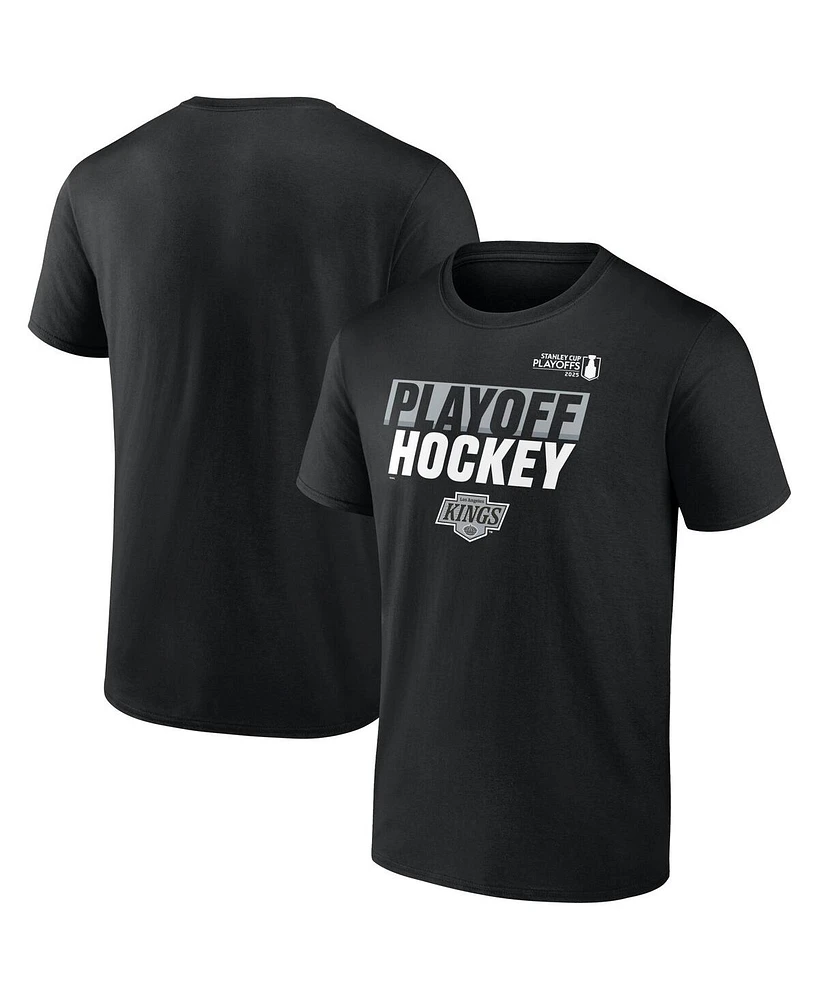 Fanatics Men's Black Los Angeles Kings 2025 Stanley Cup Playoffs Breakout T-Shirt