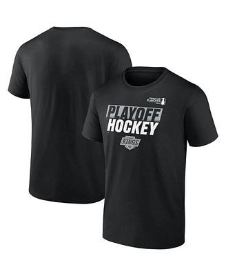 Fanatics Men's Black Los Angeles Kings 2025 Stanley Cup Playoffs Breakout T-Shirt