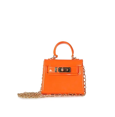 Women's Sunburst Sling Orange Mini Bag
