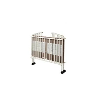 La Baby Mini/Portable/Compact Folding Crib, White