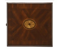 Modern Manufactured Wood Rectangular End Table with Lower Shelf