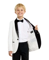 OppoSuits Big Boys 3-Piece Pearly Solid Tuxedo Set
