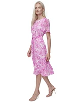 Dkny Women's Abstract-Print Midi Dress