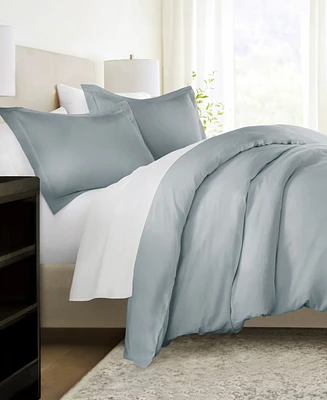 ienjoy Home Ultra Soft Brushed Cotton 3-Pc. Duvet Cover Set