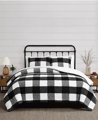 Cannon Cozy Buffalo Check 3-Pc. Comforter Set