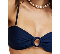 Cotton On Women's Ring-Front Bandeau Bikini Top