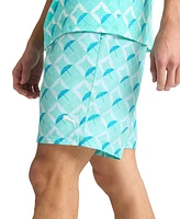 Puma Men's Resort Umbrella-Graphic Shorts