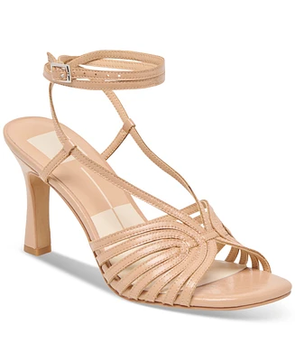 Dolce Vita Women's Nivana Strappy Two-Piece Ankle-Wrap Dress Sandals