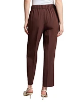 Jones New York Women's Elastic-Back Straight-Leg Pants