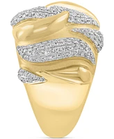 Effy Diamond Statement Ring (5/8 ct. t.w.) in 14k Yellow Gold