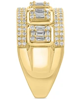 Effy Diamond Statement Ring (3/4 ct. t.w.) in 14k Yellow Gold