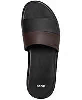 Boss by Hugo Men's Darrel Bicolor Slide Sandals