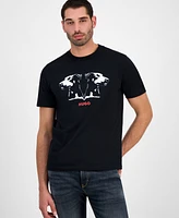 Hugo Boss Men's Dobero Short Sleeve Crewneck Doberman Graphic T-Shirt