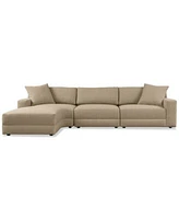 Mayela Fabric Sectional Collection Exclusively At Macys
