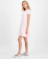 Madden Girl Juniors' Fit & Flare Knit Mini Dress