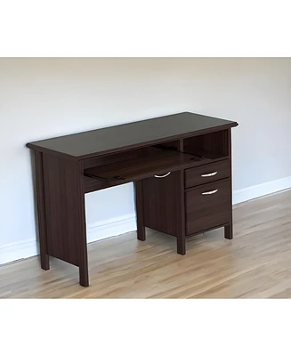 Compact Computer Desk with Two Drawers – Ideal for Small Spaces